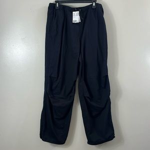 Divided long pants cargo black women’s size M